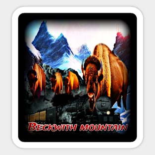 Beckwith mountain Sticker